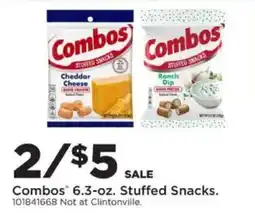 Mills Fleet Farm Combos Stuffed Snacks offer