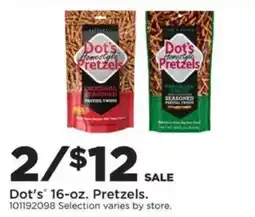 Mills Fleet Farm Dot's pretzels offer