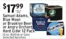 Met Foodmarkets Samuel Adams Blue Moon or Brooklyn Orchard Hard Cider offer