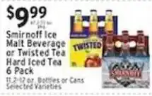 Met Foodmarkets Smirnoff Ice Malt Beverage or Twisted Hard Iced Tea offer