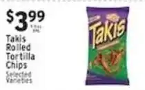 Met Foodmarkets Takis Rolled Tortilla Chips offer