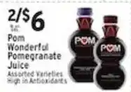 Met Foodmarkets Pom Wonderful Pomegranate Juice offer
