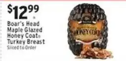 Met Foodmarkets Boar's Head Maple Glazed Honey Coat Turkey Breast offer