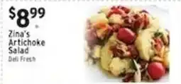 Met Foodmarkets Zina's Artichoke Salad offer