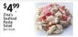 Met Foodmarkets Zina's Seafood Pasta Salad offer