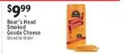 Met Foodmarkets Boar's Head Smoked Gouda Cheese offer