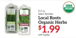 Remke Local Roots Organic Herbs offer