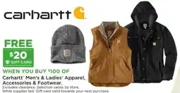Mills Fleet Farm Carhartt Men's & Ladies' Apparel, Accessories & Footwear offer