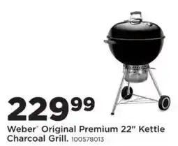 Mills Fleet Farm Weber original premium 22" kettle charcoal grill offer
