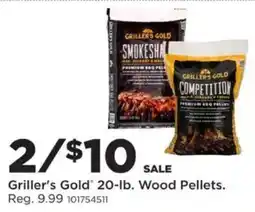Mills Fleet Farm Griller's Gold 20-lb. Wood Pellets offer
