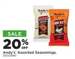Mills Fleet Farm Andy's Assorted Seasonings offer