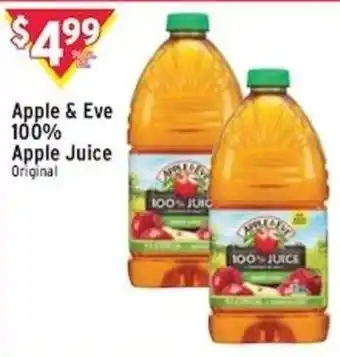 Met Foodmarkets Apple & Eve 100% Apple Juice offer