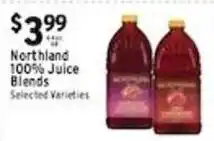 Met Foodmarkets Northland 100% Juice Blends offer