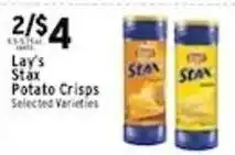 Met Foodmarkets Lay's Stax Potato Crisps offer