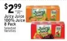 Met Foodmarkets Juicy Juice 100% Juice offer