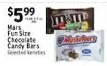 Met Foodmarkets Mars Fun Size Chocolate Candy Bars offer
