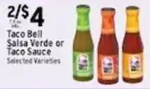 Met Foodmarkets Taco Bell Salsa Verde or Taco Sauce offer