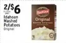 Met Foodmarkets Idahoan mashed potatoes original offer