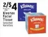 Met Foodmarkets Kleenex Facial Tissue offer