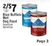 Met Foodmarkets Blue Buffalo wet dog food offer
