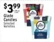 Met Foodmarkets Glade Candles offer
