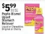 Met Foodmarkets Pepto Bismol Upset Stomach Reliever offer