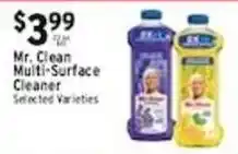 Met Foodmarkets Mr. Clean Multi-Surface Cleaner offer