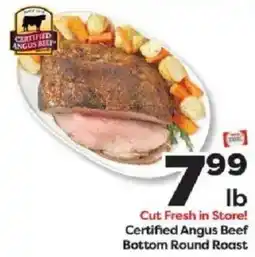Weis Markets Certified Angus Beef Bottom Round Roast offer