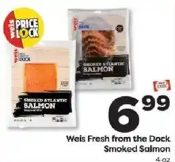 Weis Markets Weis Fresh from the Dock Smoked Salmon offer
