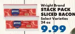 Sullivan's Foods Wright brand sliced bacon offer