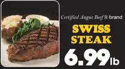 Sullivan's Foods Certified Angus Beef brand Swiss Steak offer