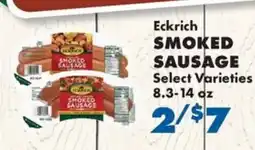 Sullivan's Foods Eckrich smoked sausage offer