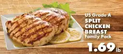 Sullivan's Foods Us Grade A Split Chicken Breast Family Pack offer