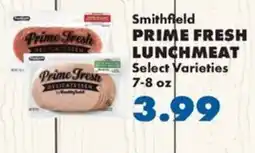 Sullivan's Foods Smithfield prime fresh lunchmeat offer