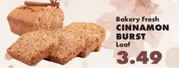 Sullivan's Foods Bakery Fresh Cinnamon Burst Loaf offer
