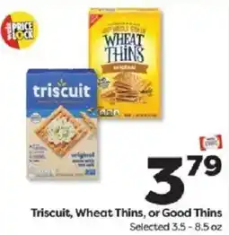 Weis Markets Triscuit, Wheat Thins, or Good Thins offer