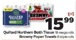 Weis Markets Quilted Northern Bath Tissue offer