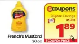 Weis Markets French's Mustard offer