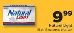 Weis Markets Natural Light offer
