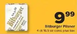 Weis Markets Bitburger Pilsner offer