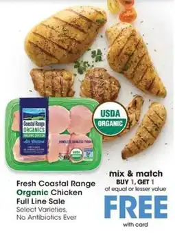 QFC Fresh Coastal Range Organic Chicken offer