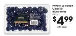 QFC Private Selection Colossal Blueberries offer