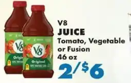 Sullivan's Foods V8 juice offer