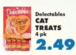 Sullivan's Foods Delectables cat treats offer