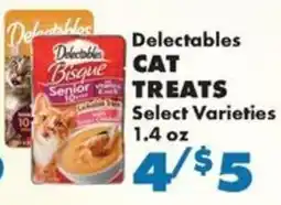 Sullivan's Foods Delectables cat treats offer