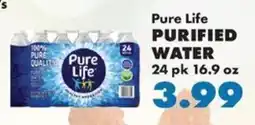 Sullivan's Foods Pure Life purified water offer