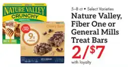 Remke Nature Valley, Fiber One or General Mills Treat Bars offer