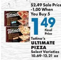 Sullivan's Foods Totino's Ultimate Pizza offer