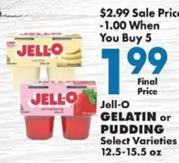 Sullivan's Foods Jell-O Gelatin or Pudding offer