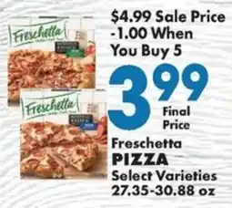Sullivan's Foods Freschetta pizza offer